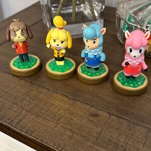 Nintendo Animal Crossing Amiibo Figures - Multicolor